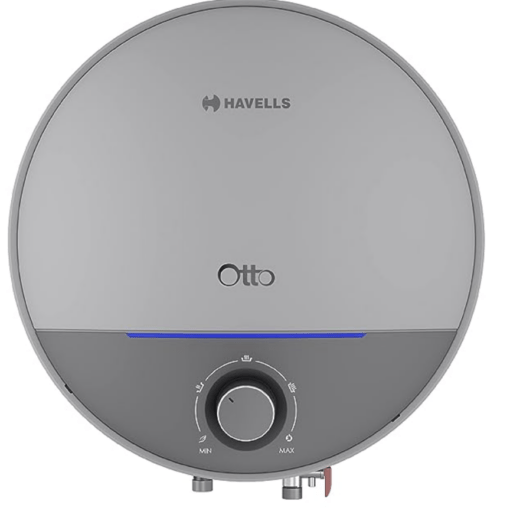 Havells Otto 5 Star 25 Litre Storage Water Heater (Silvery Grey), Wall Mounting